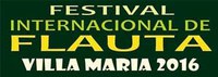 1er. Festival Internacional de Flauta - Villa María, Córdoba