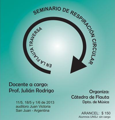 Curso sobre la respiración circular en la flauta