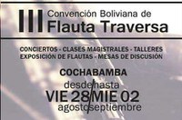III Convención de Flauta Traversa en Bolivia
