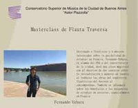 Masterclass de Flauta del Prof. Fernando Uehara