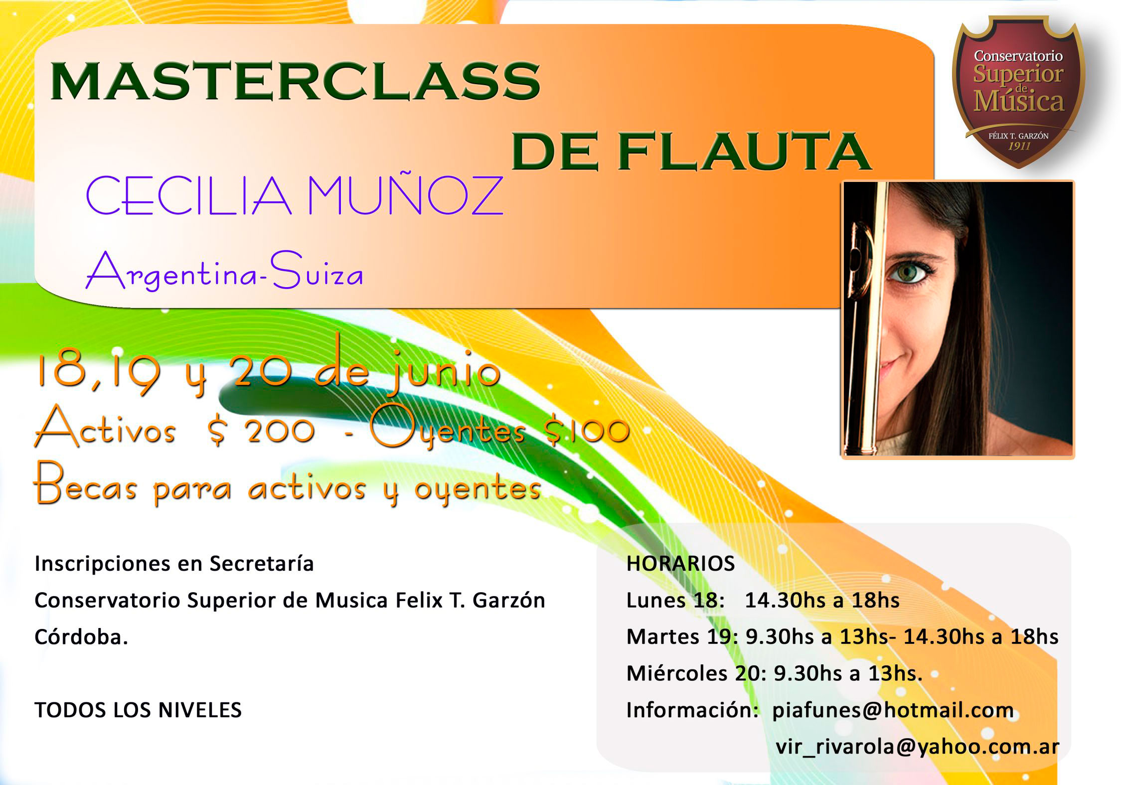 Masterclass Prof. María Cecilia Muñoz