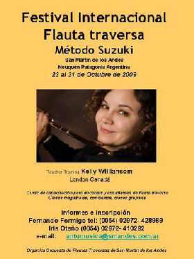 Festival Internacional de Flauta Traversa Método Suzuki