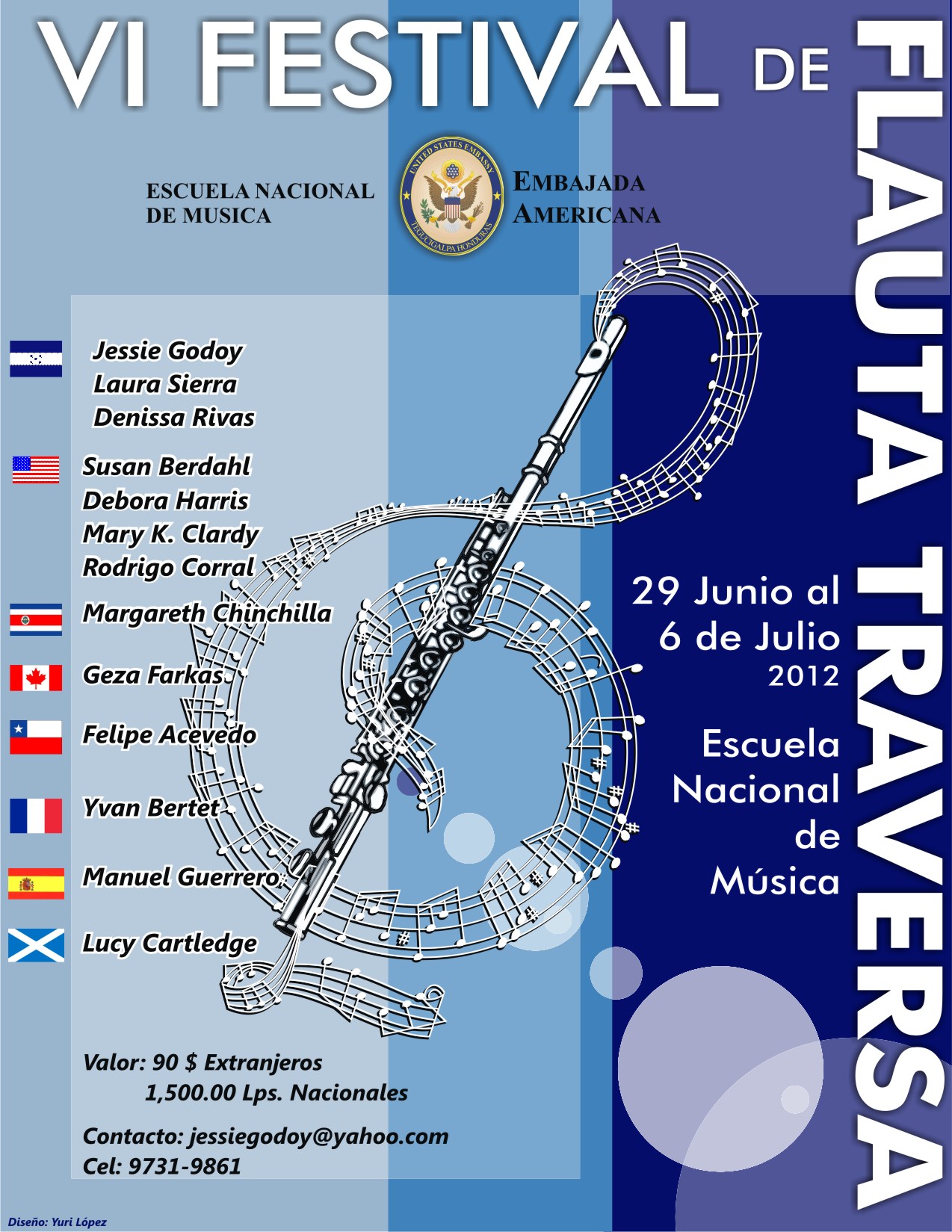 VI Festival de Flauta en Honduras