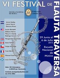 VI Festival de Flauta en Honduras