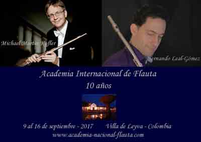 X Academia Internacional de Flauta - Colombia