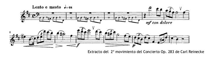 Concierto Op. 283 de Carl Reinecke