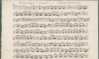 Vivaldi Lost Flute conc. manuscript