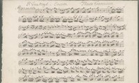 Vivaldi Lost Flute conc. manuscript