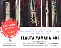 Flauta yamaha 481 II