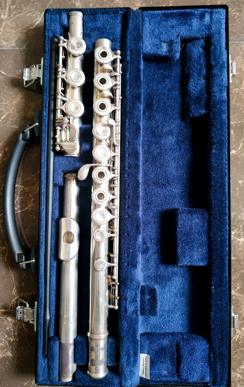 Flauta Yamaha  381 YFL Silver Head